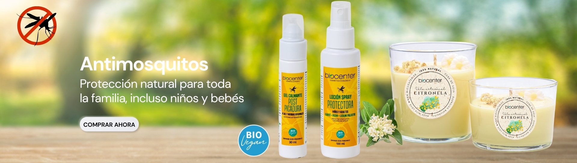 Antimosquitos natural